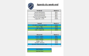 Agenda du week-end