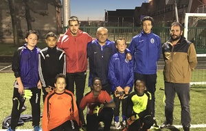 Théo Hamelin en visite au club ! 