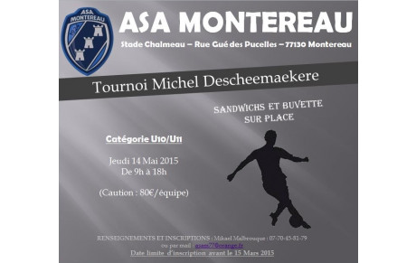 Tournoi U10/U11 le 14 mai 2015 !