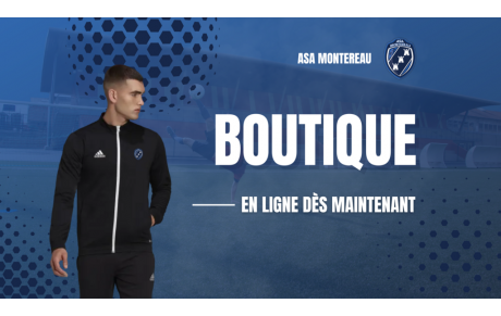 BOUTIQUE ASAM par Adidas ! ⚪️🔵